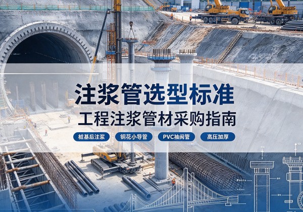 西秀注浆管选型标准